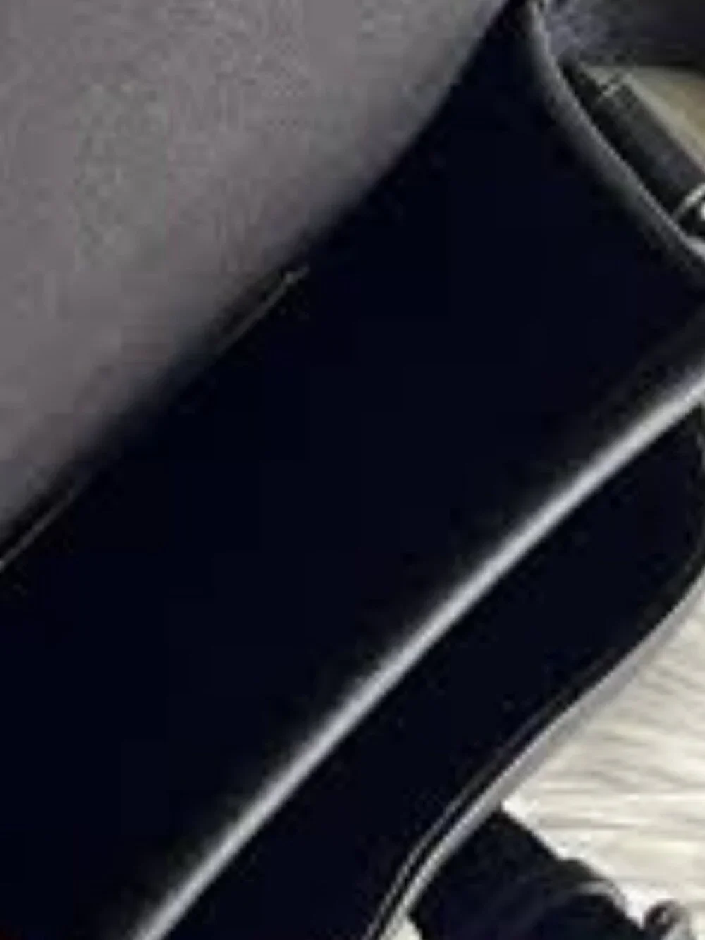 Coach Charter North South Crossbody Black Signature Canvas Hybrid Pouch C2600